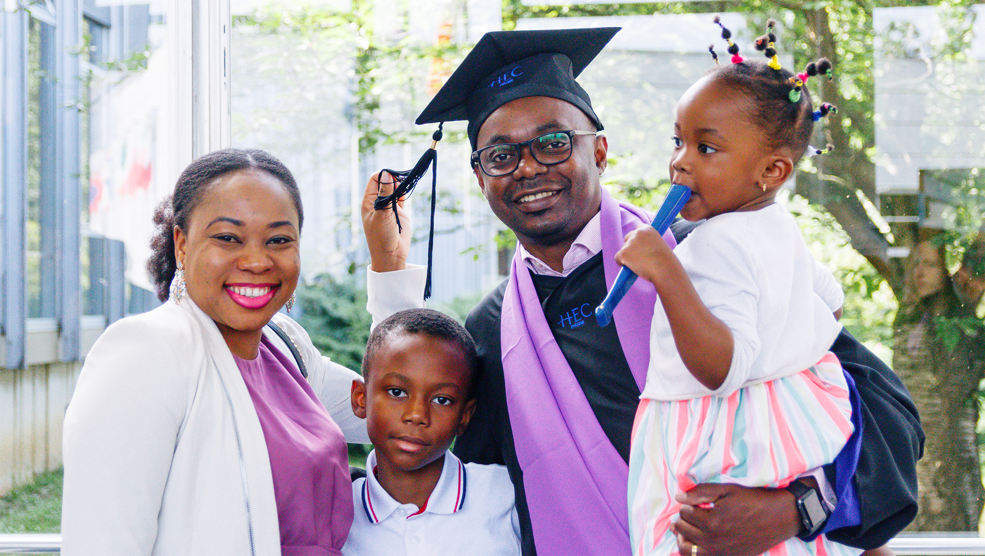 Graduating from HEC Paris is a family affair